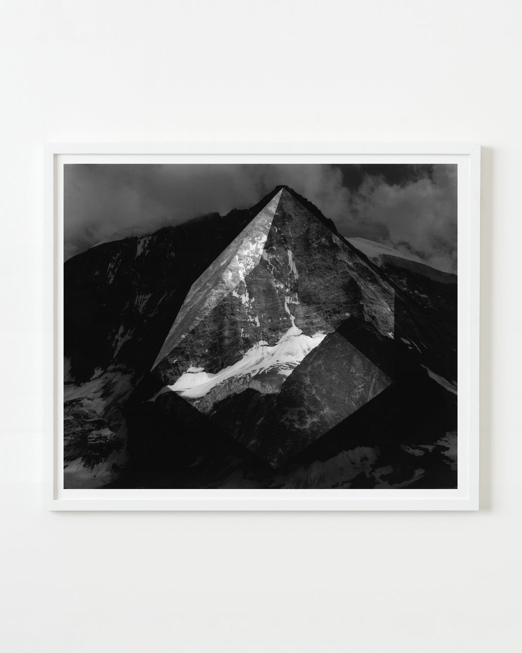 Photography by Millee Tibbs titled "Hexahedron / Mont Blanc de Cheilon: Crux" - 4.