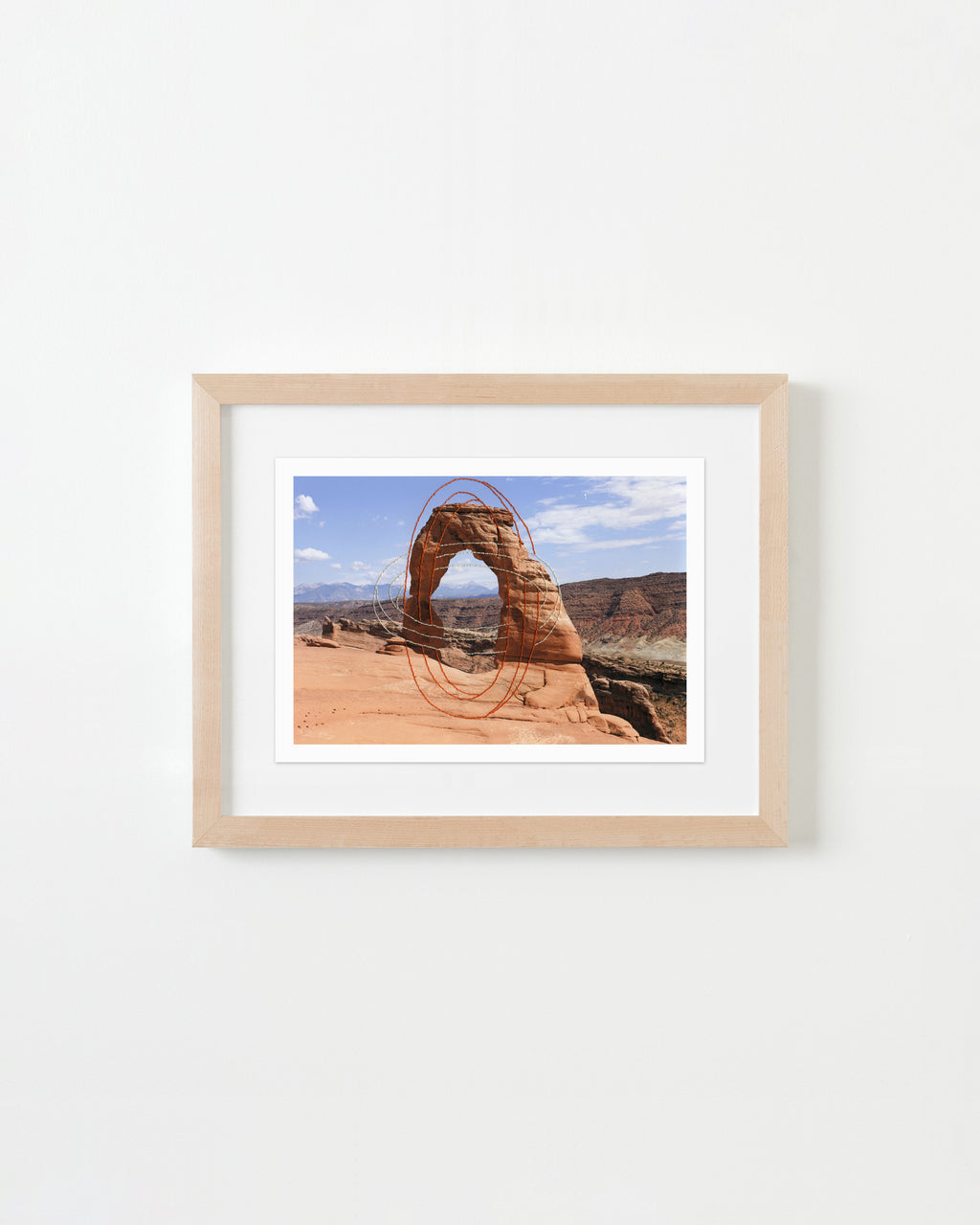 Mixed Media by Millee Tibbs titled "Impossible Geometries (Arches, UT)" - 4.