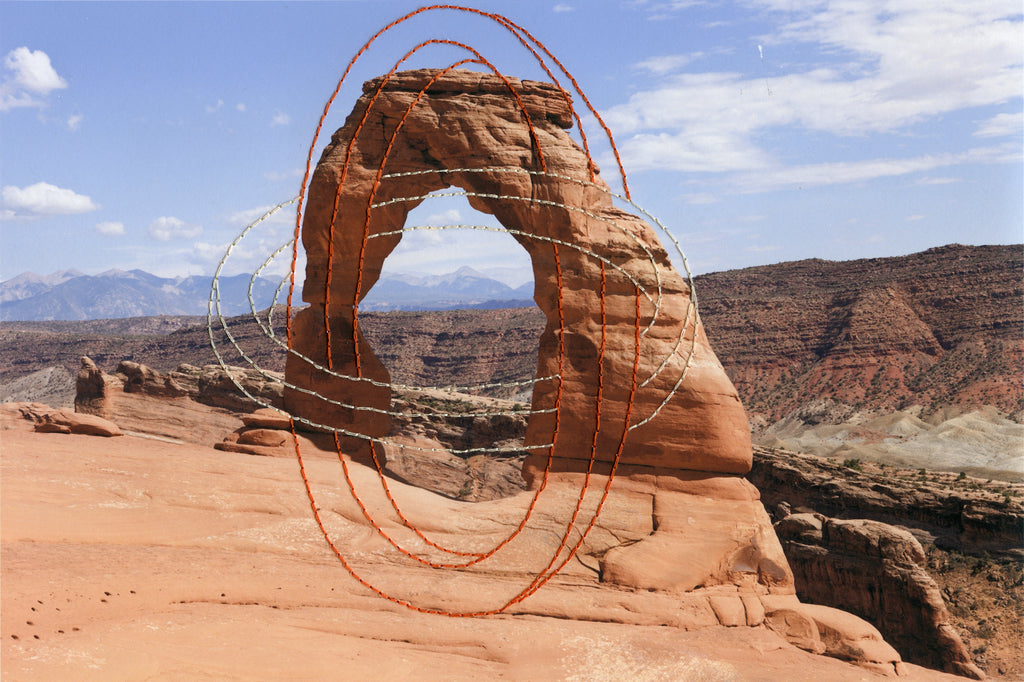 Mixed Media by Millee Tibbs titled "Impossible Geometries (Arches, UT)" - 2.