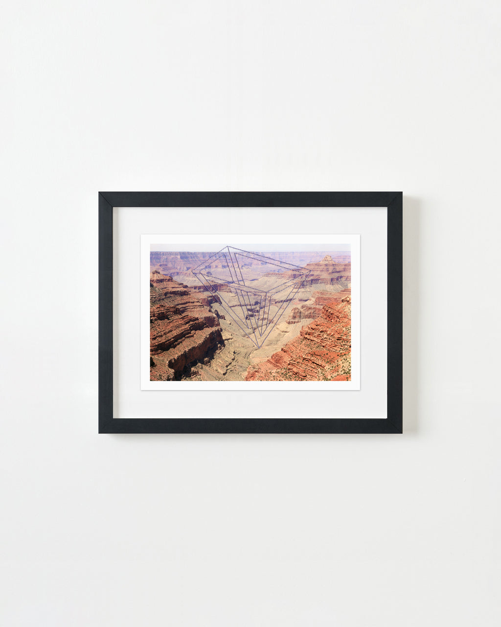 Mixed Media by Millee Tibbs titled "Impossible Geometries (Grand Canyon, AZ)" - 3.