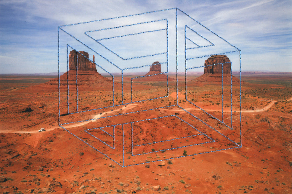 Mixed Media by Millee Tibbs titled "Impossible Geometries (Monument Valley, UT)" - 2.