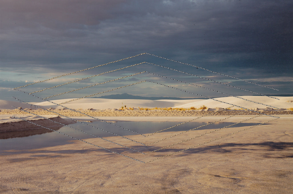Mixed Media by Millee Tibbs titled "Impossible Geometries (White Sands National Park, NM #2)" - 2.