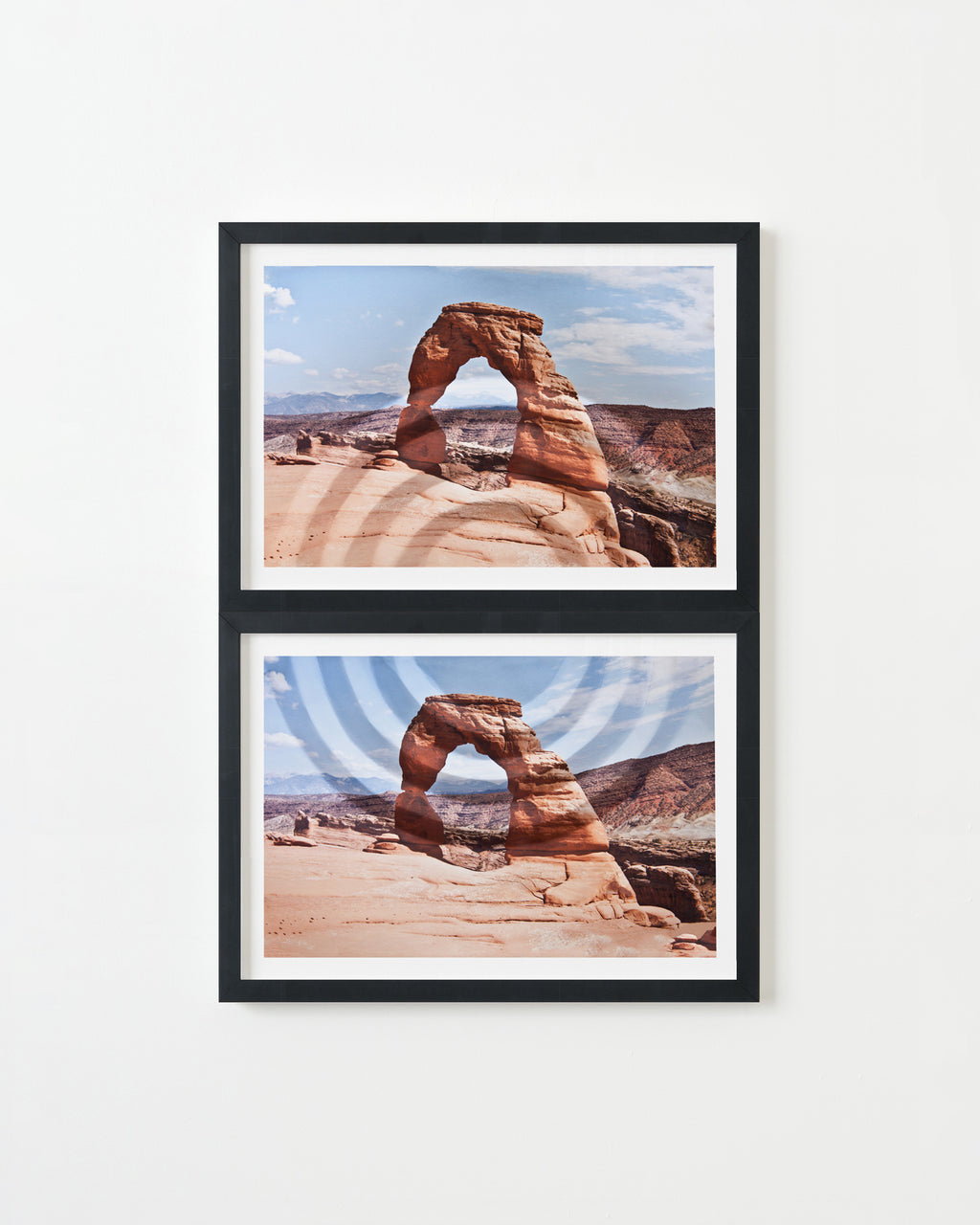 Photography by Millee Tibbs titled "Mountains + Valleys (Arches, Diptych)" - 3.