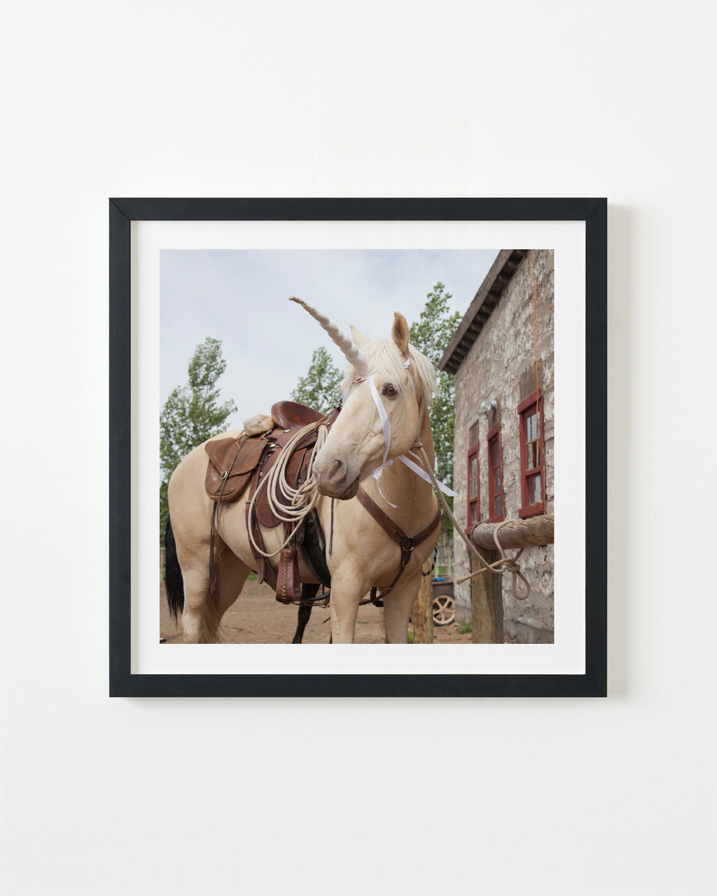 Photography by Millee Tibbs titled "Virgin Land, Wyoming (Rusty Under Saddle)" - 3.