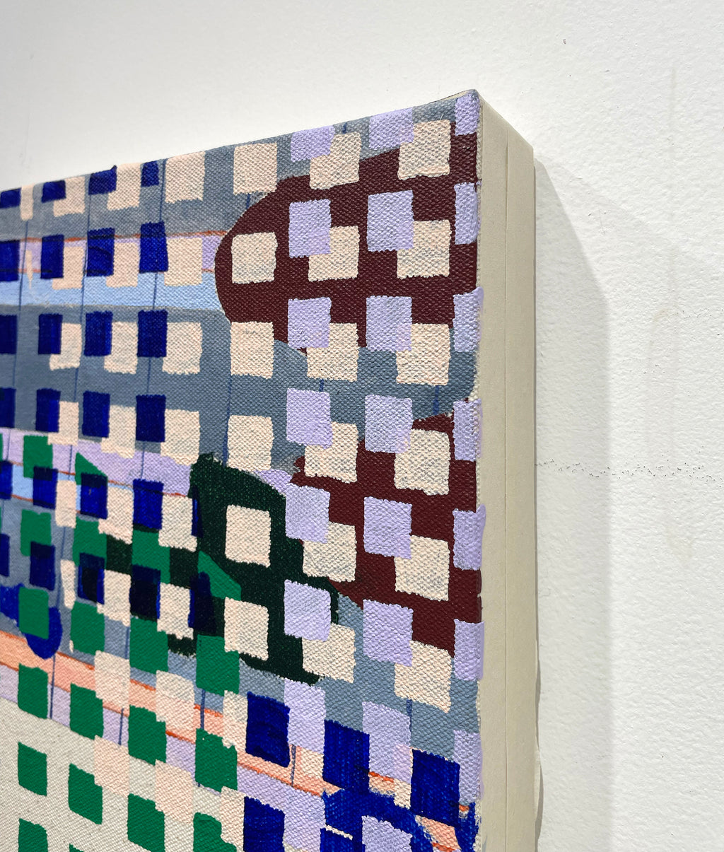 Painting by Misato Suzuki titled "Aught" - 3.