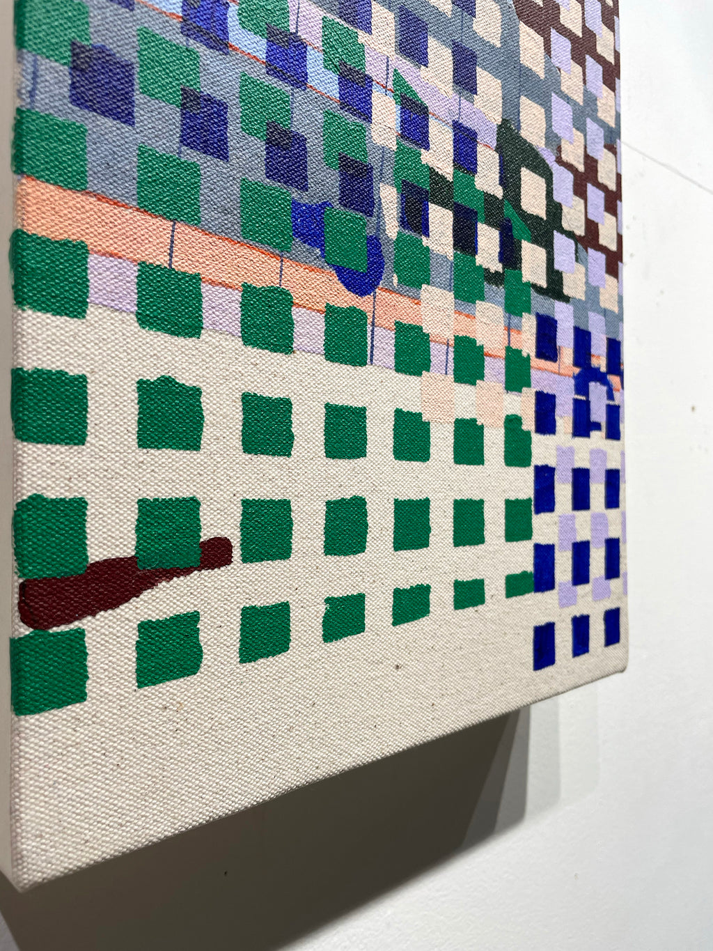 Painting by Misato Suzuki titled "Aught" - 4.
