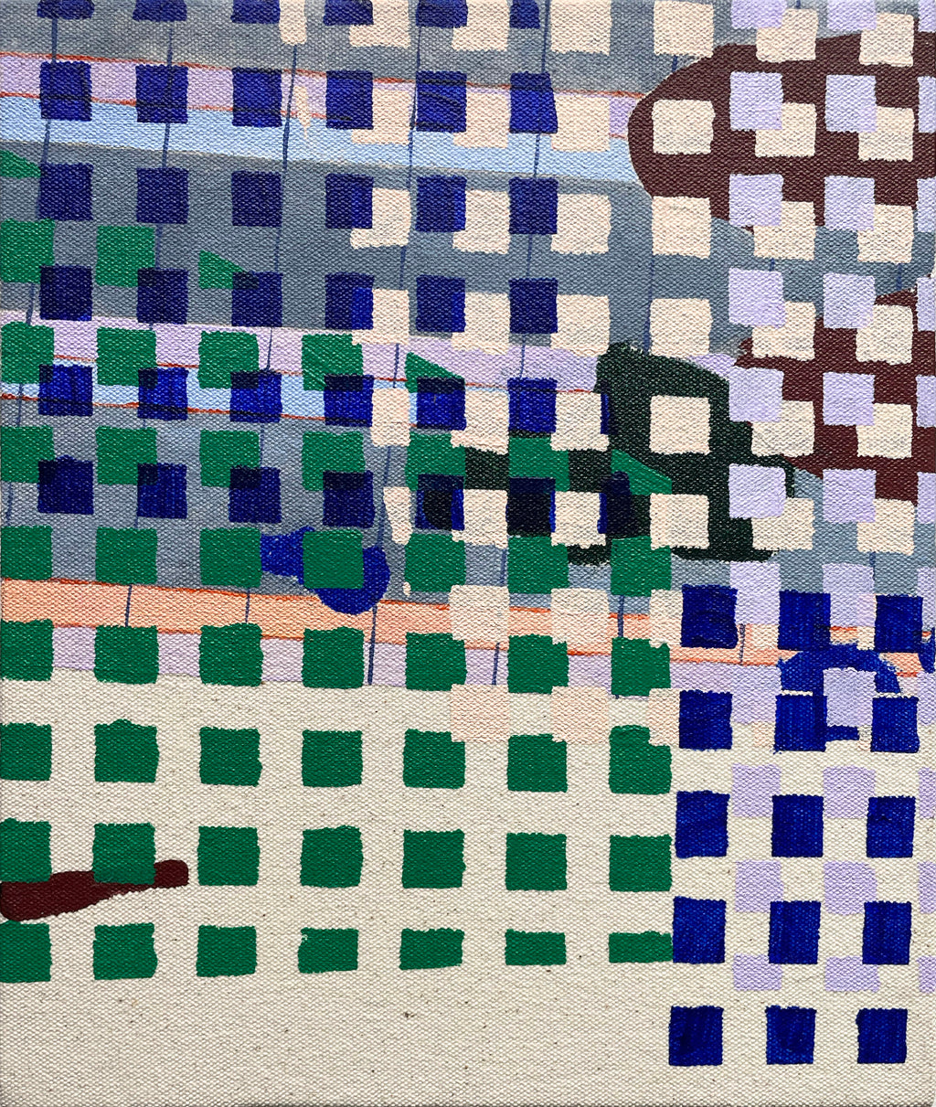 Painting by Misato Suzuki titled "Aught" - 2.