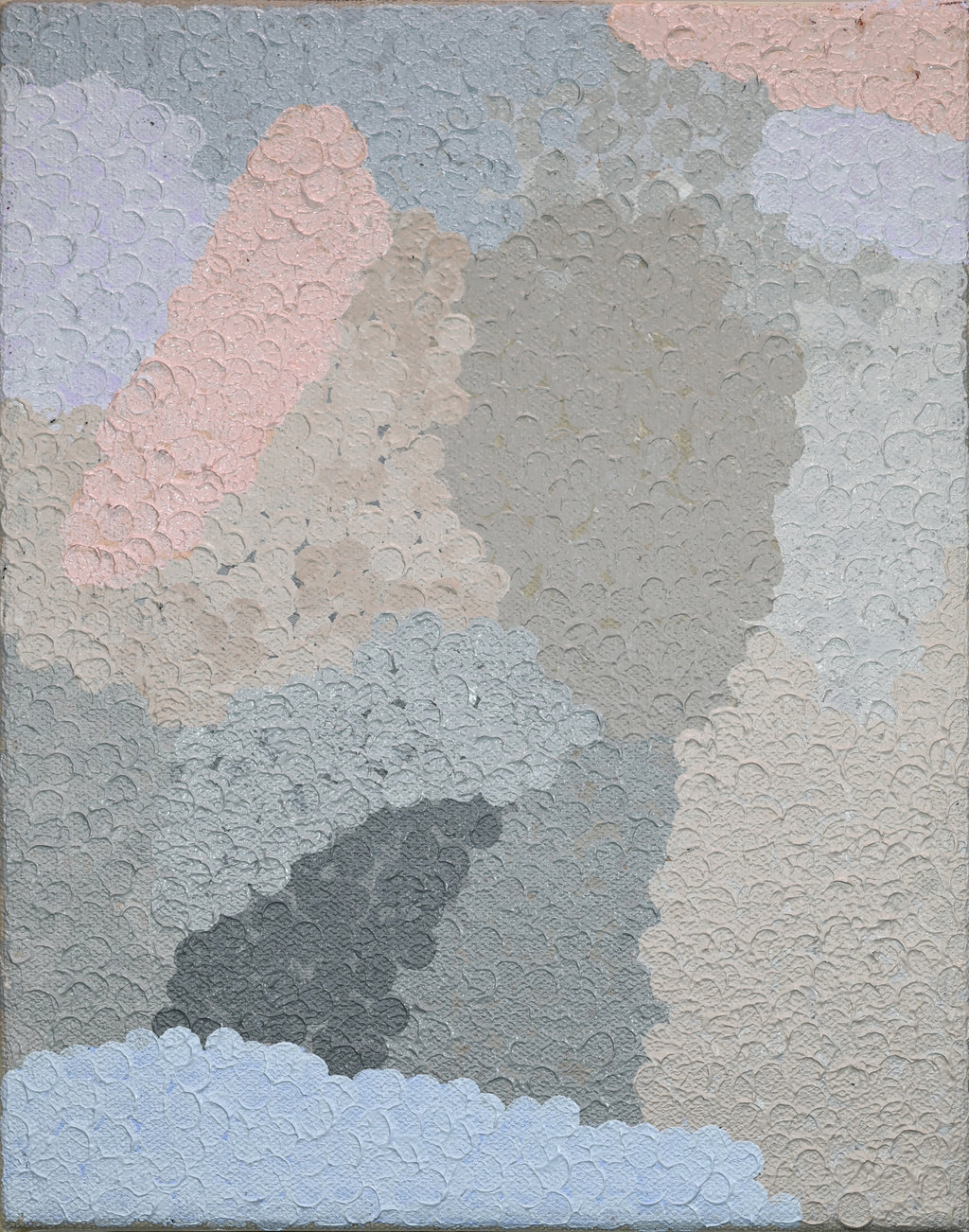 Painting by Misato Suzuki titled "Beyond Even No.3" - 2.