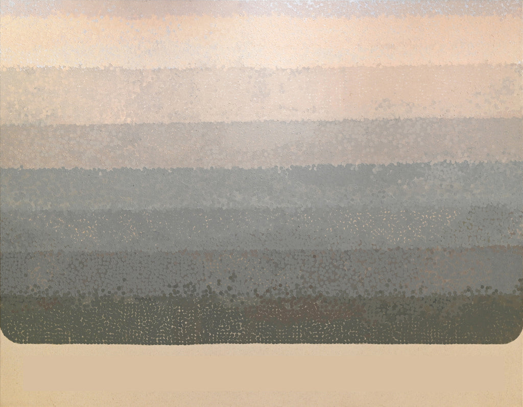 Painting by Misato Suzuki titled "Discreet Place III" - 2.