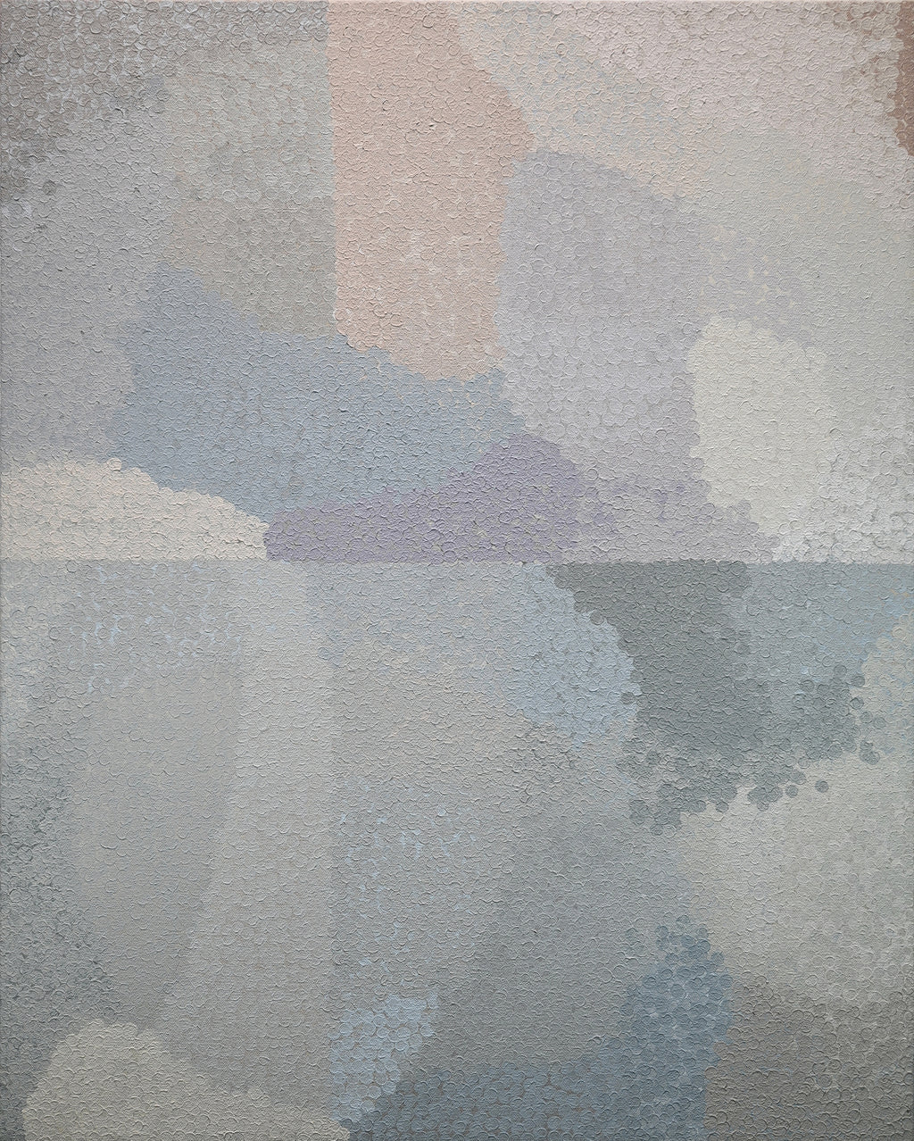 Painting by Misato Suzuki titled "Discreet Place II" - 2.