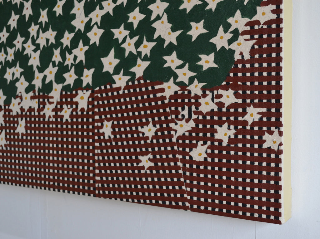 Painting by Misato Suzuki titled "Door of The Cosmos" - 3.