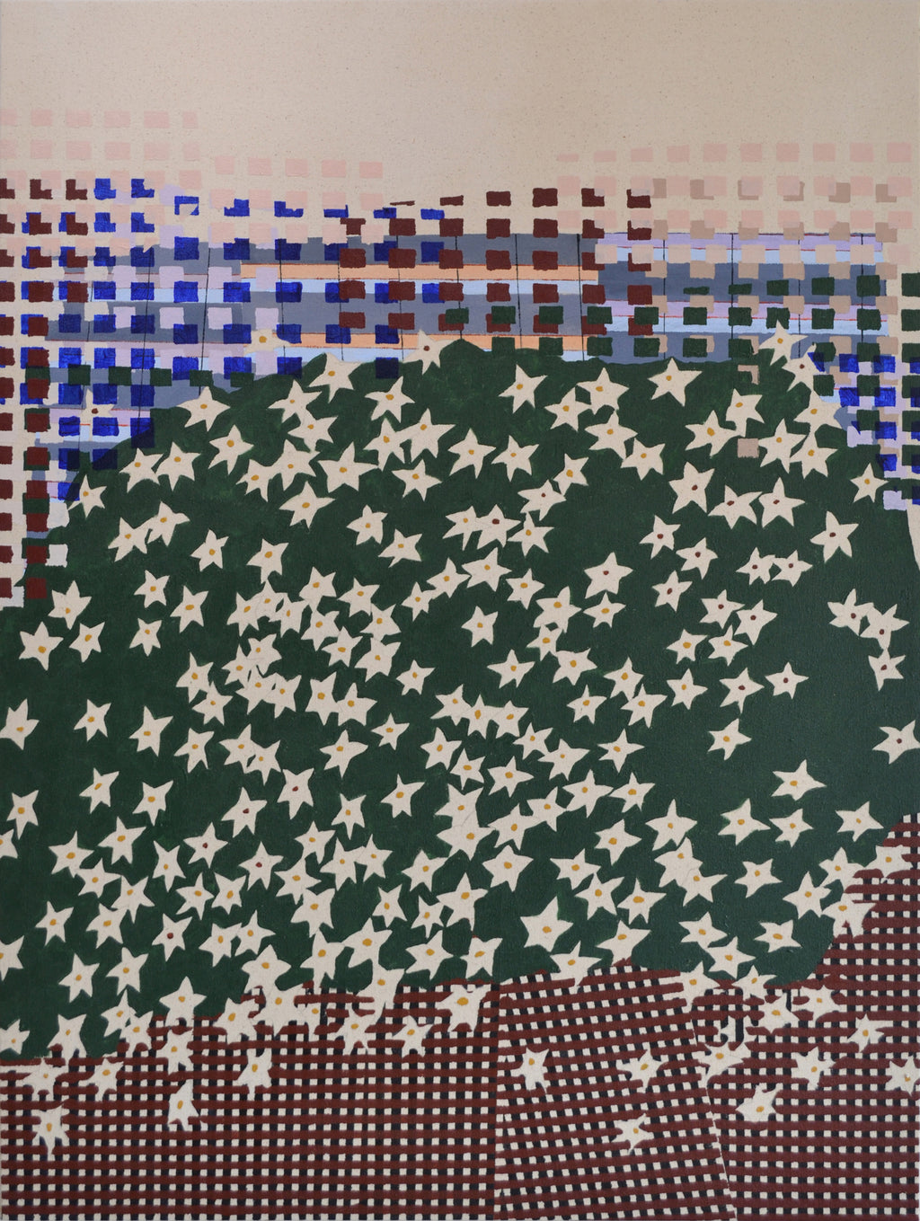 Painting by Misato Suzuki titled "Door of The Cosmos" - 2.