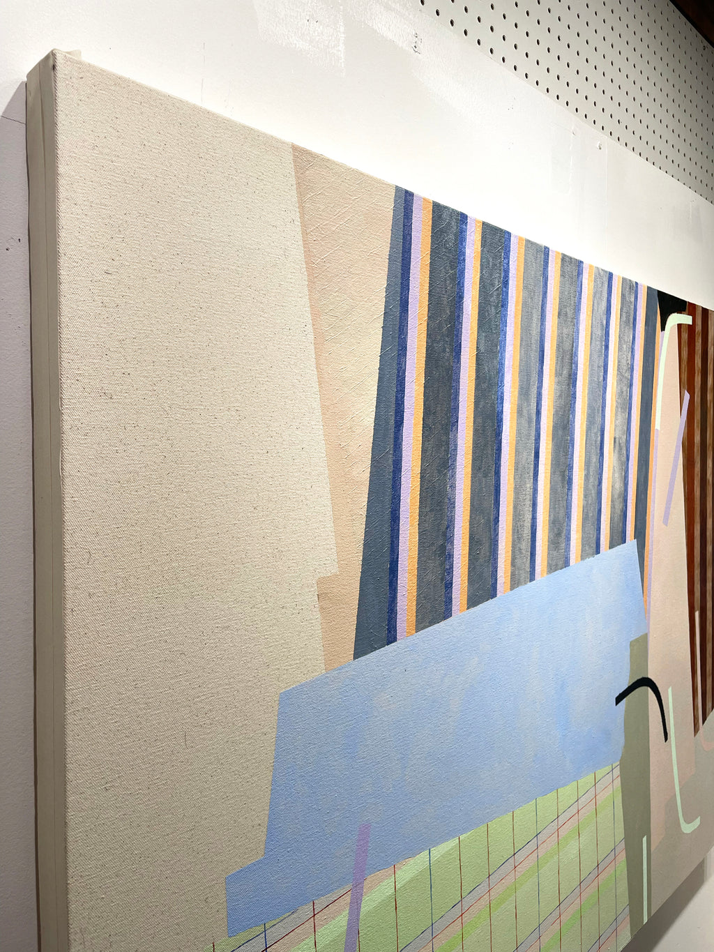 Painting by Misato Suzuki titled "Enfold" - 5.