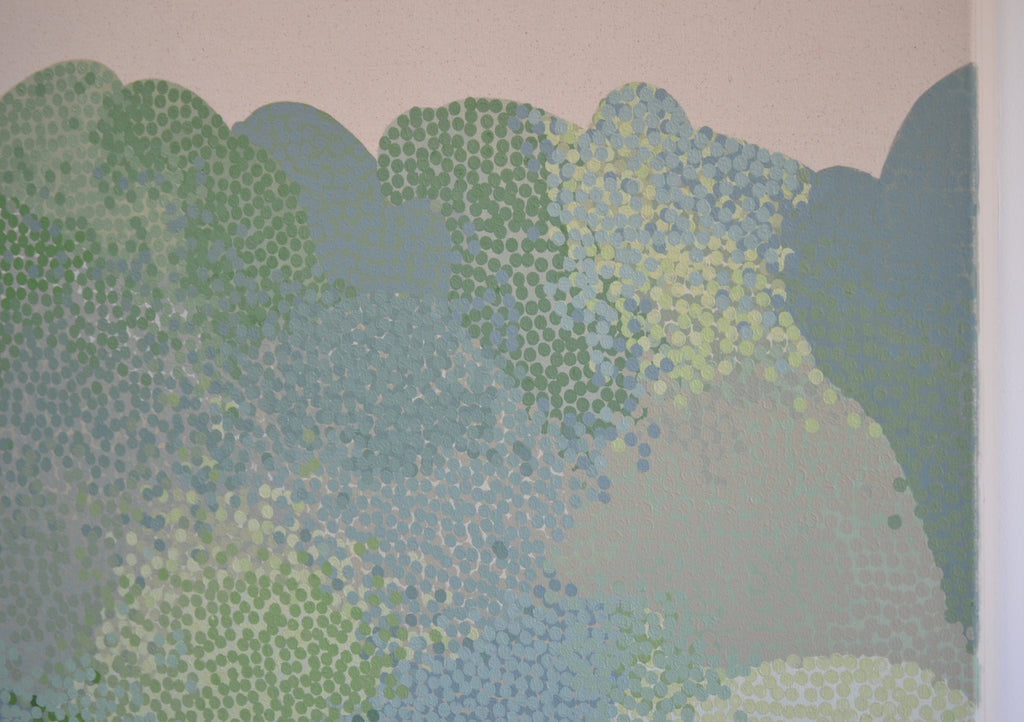 Painting by Misato Suzuki titled "Forest Dune SR3" - 3.