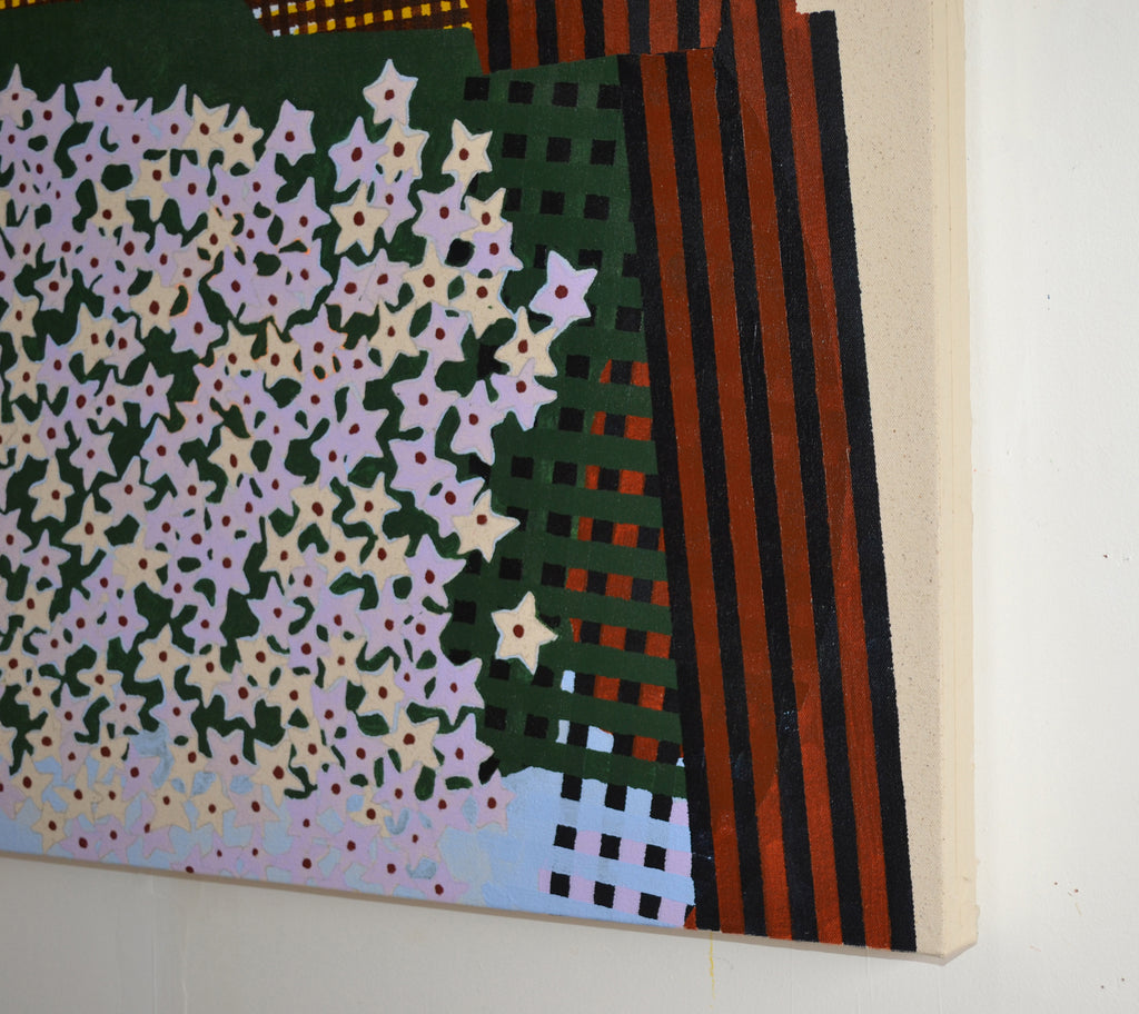 Painting by Misato Suzuki titled "Night Blooming" - 3.