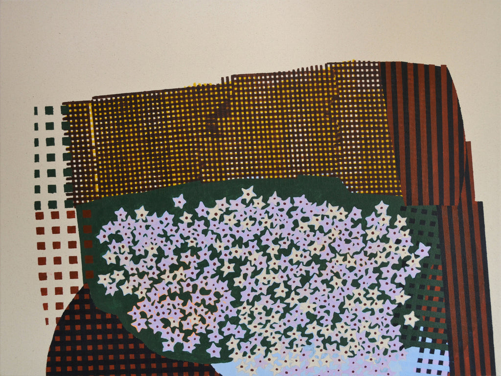 Painting by Misato Suzuki titled "Night Blooming" - 2.