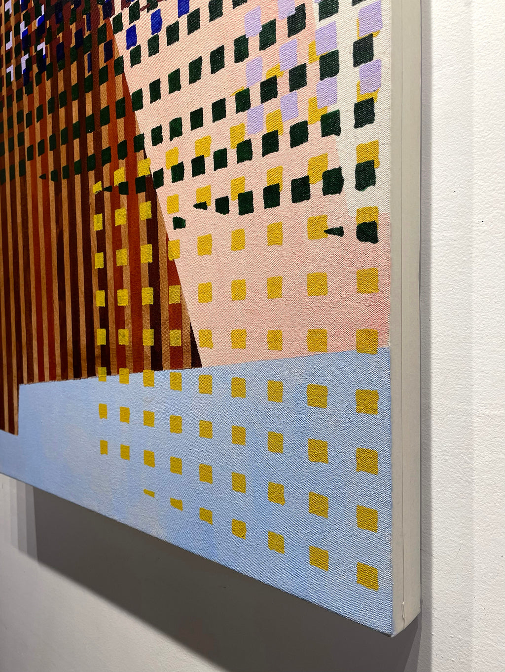 Painting by Misato Suzuki titled "Starflower" - 4.