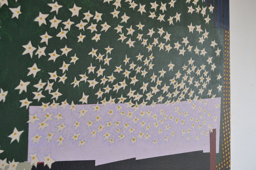 Painting by Misato Suzuki titled "Soiree" - 4.