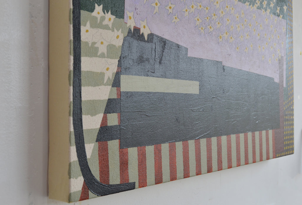 Painting by Misato Suzuki titled "Soiree" - 5.