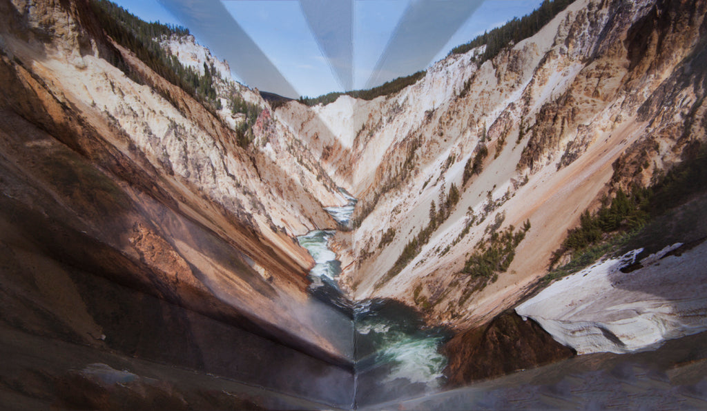 Photography by Millee Tibbs titled "Mountains + Valleys (Yellowstone National Park #3)" - 2.