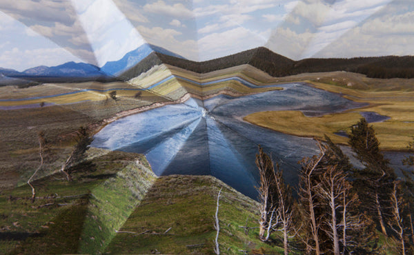 Photography by Millee Tibbs titled "Mountains + Valleys (Yellowstone #4)" - 2.