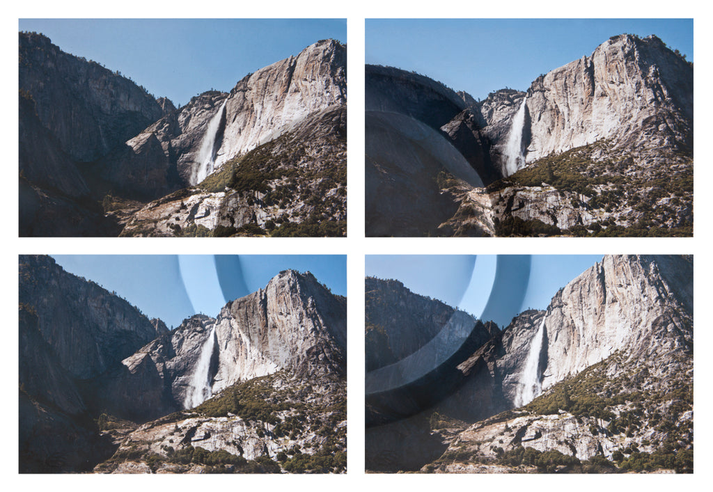 Photography by Millee Tibbs titled "Mountains + Valleys (Yosemite Falls, Tetraptych)" - 2.