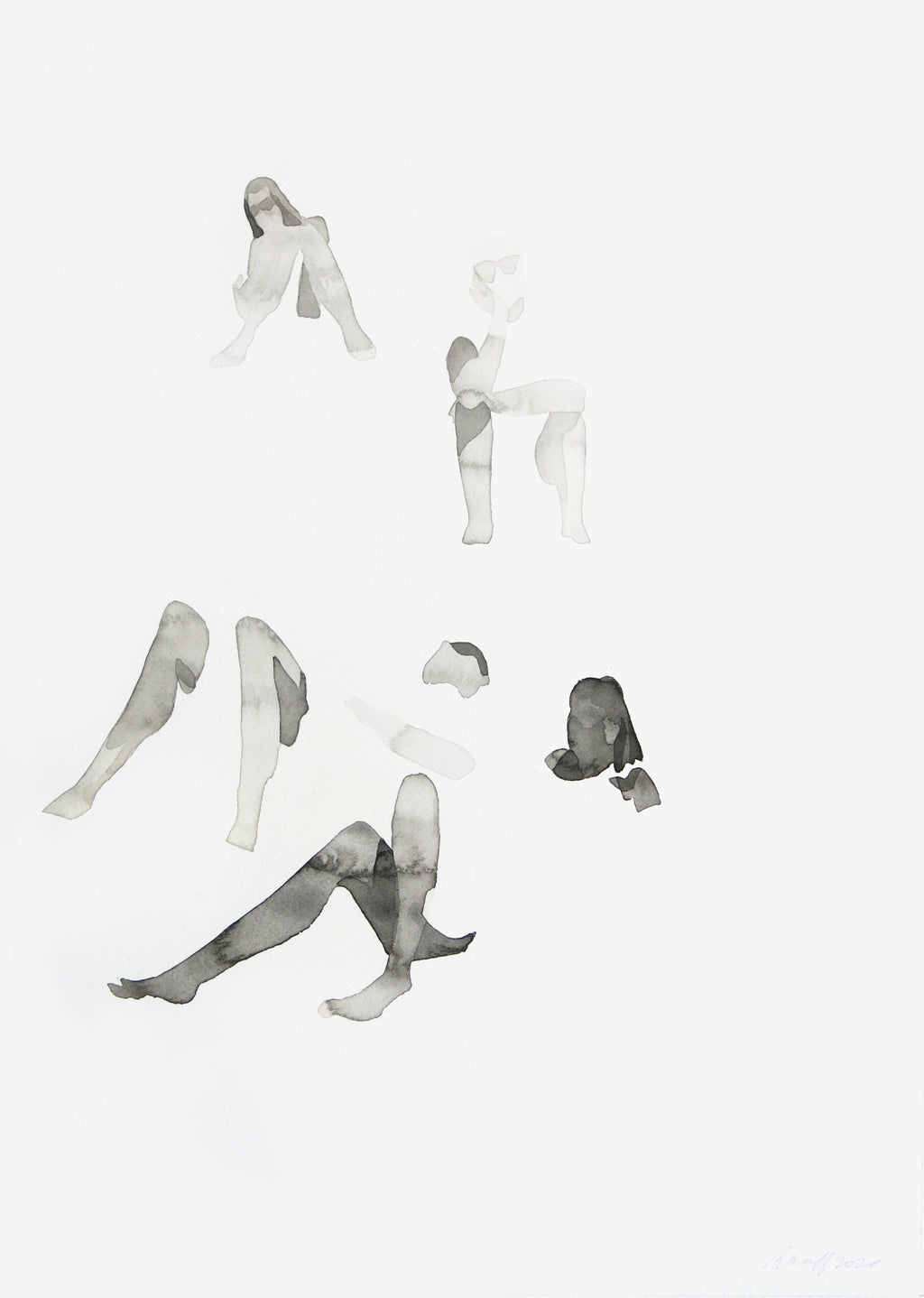 Painting by Gabrielle Raaff titled "Muizenberg 63" - 2.