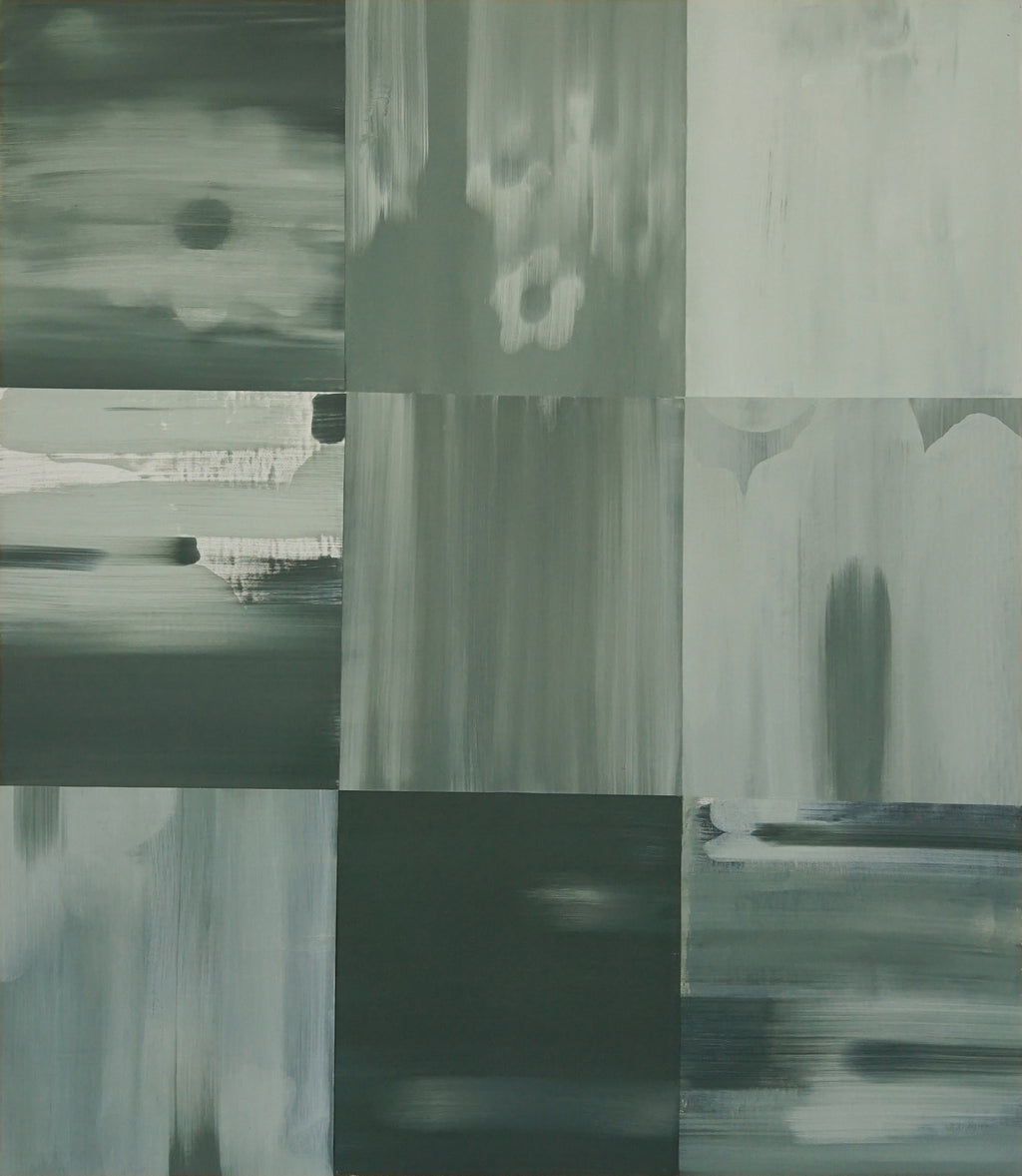 Painting by Natalia Nicole Rodríguez titled "Seasons Changing" - 2.