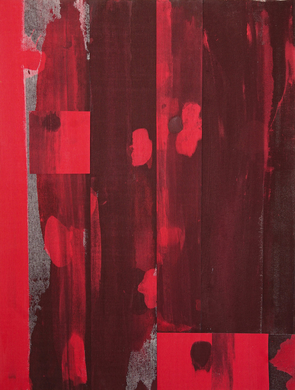 Painting by Natalia Nicole Rodríguez titled "So many poppies" - 2.