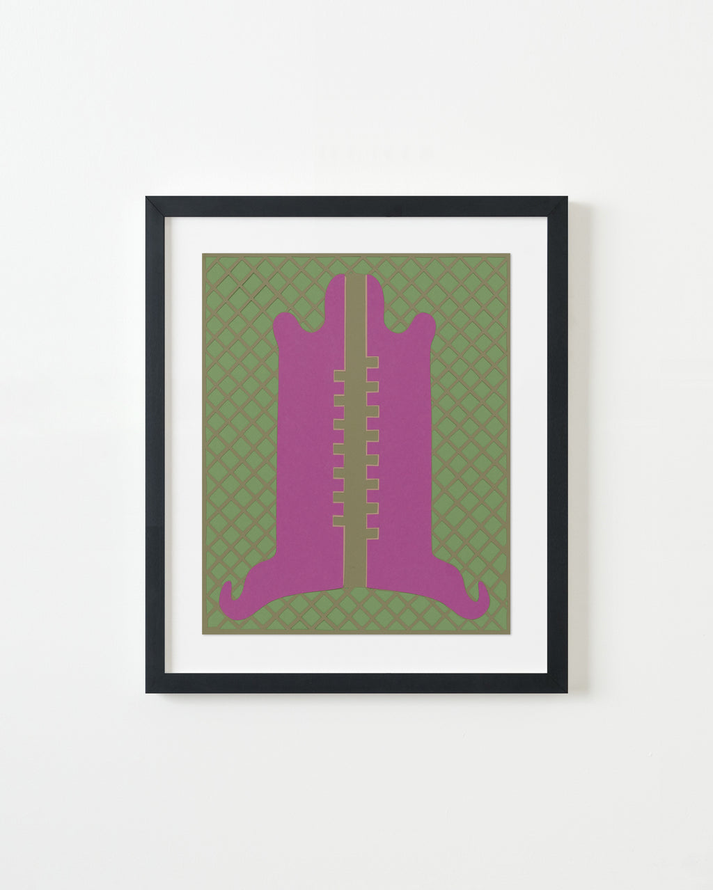 Mixed Media by Natalie Beall titled "Utility Suite (Genteel Jig)" - 3.