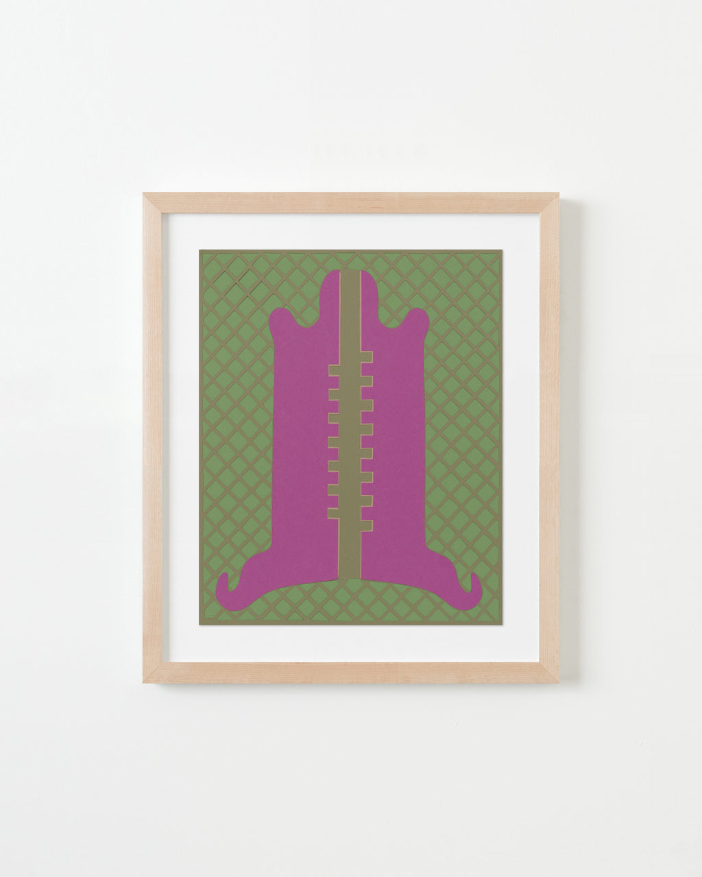 Mixed Media by Natalie Beall titled "Utility Suite (Genteel Jig)" - 4.