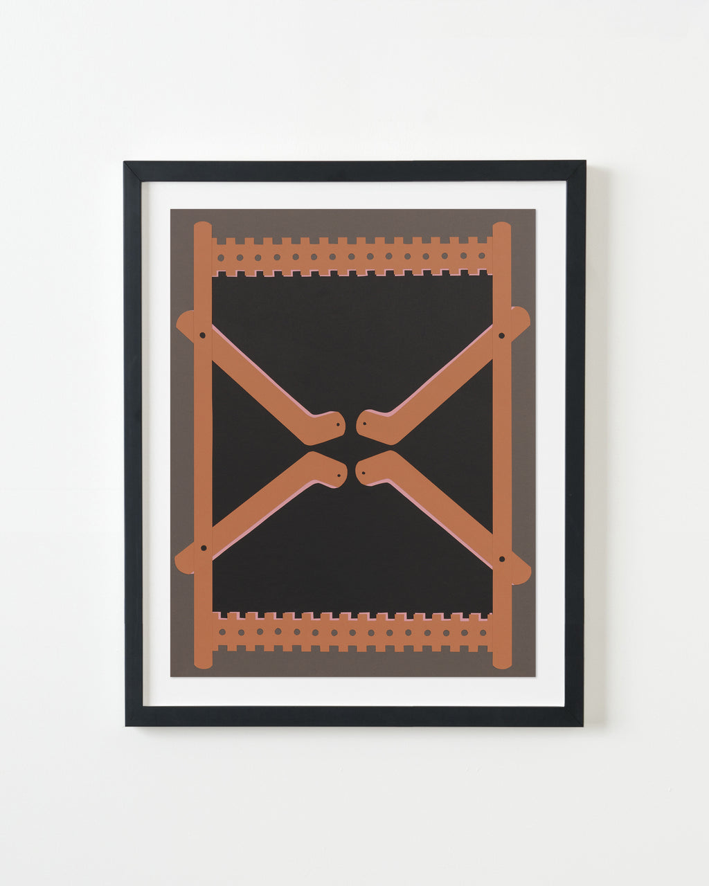 Mixed Media by Natalie Beall titled "Utility Suite (Girder)" - 3.