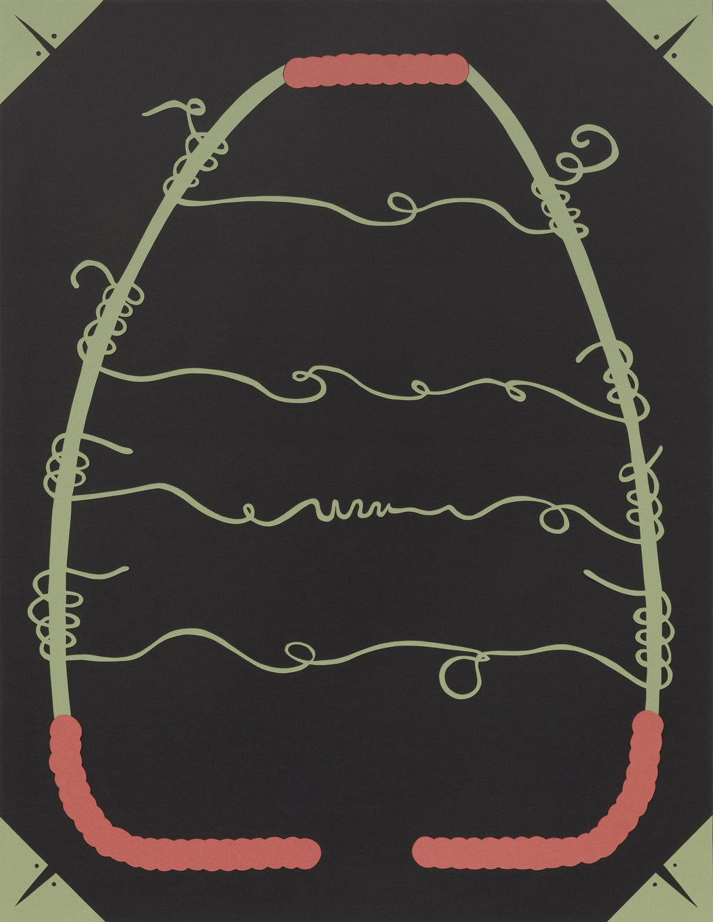 Mixed Media by Natalie Beall titled "Utility Suite (Kinks)" - 2.