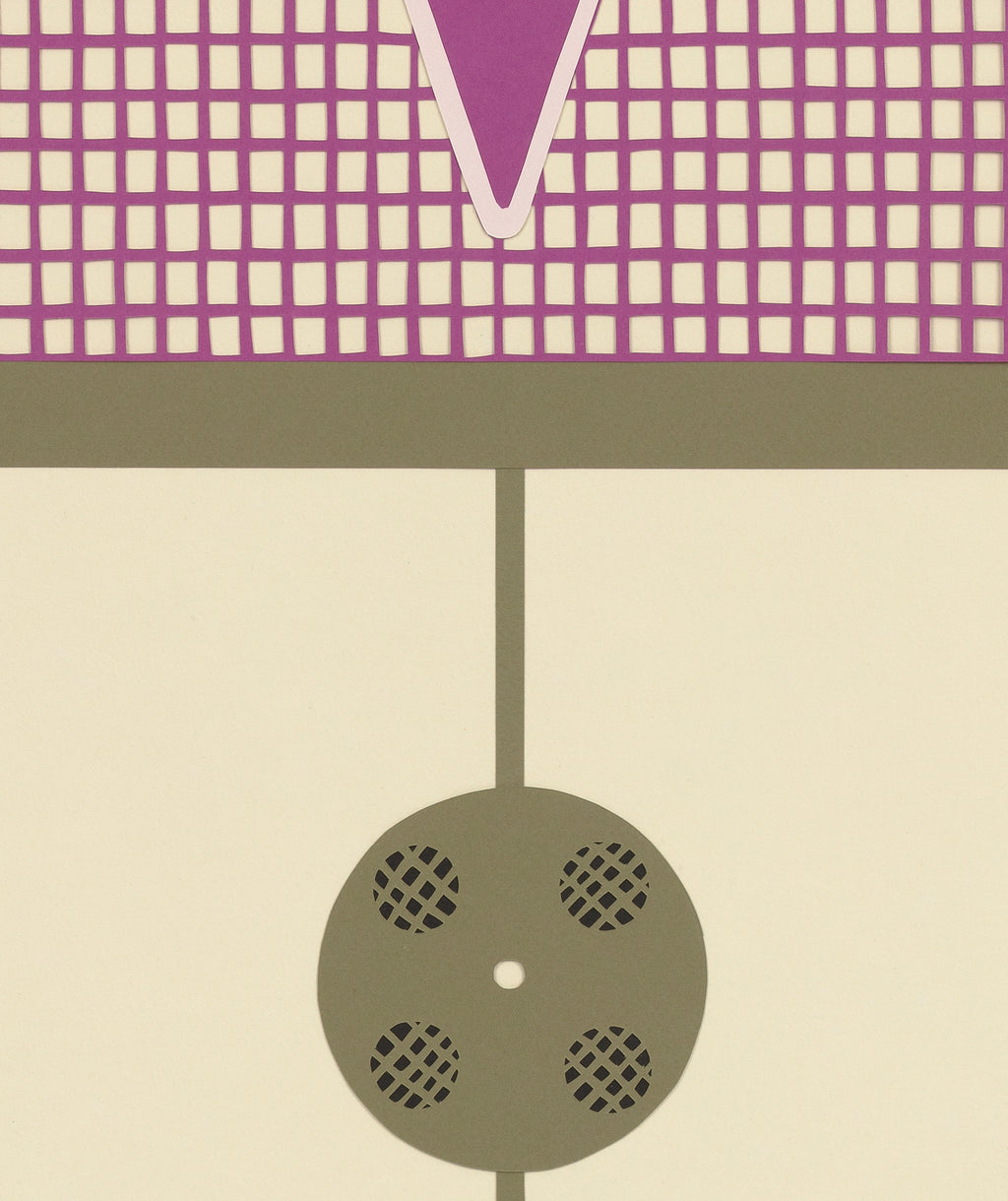 Mixed Media by Natalie Beall titled "Utility Suite (Scrim)" - 5.