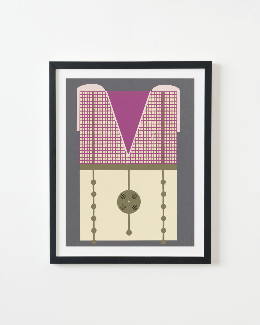 Mixed Media by Natalie Beall titled "Utility Suite (Scrim)" - 3.