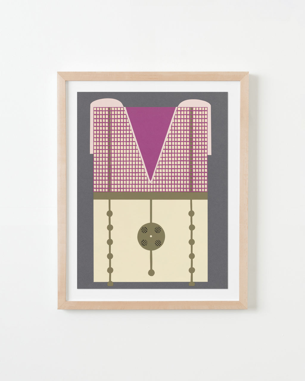 Mixed Media by Natalie Beall titled "Utility Suite (Scrim)" - 4.