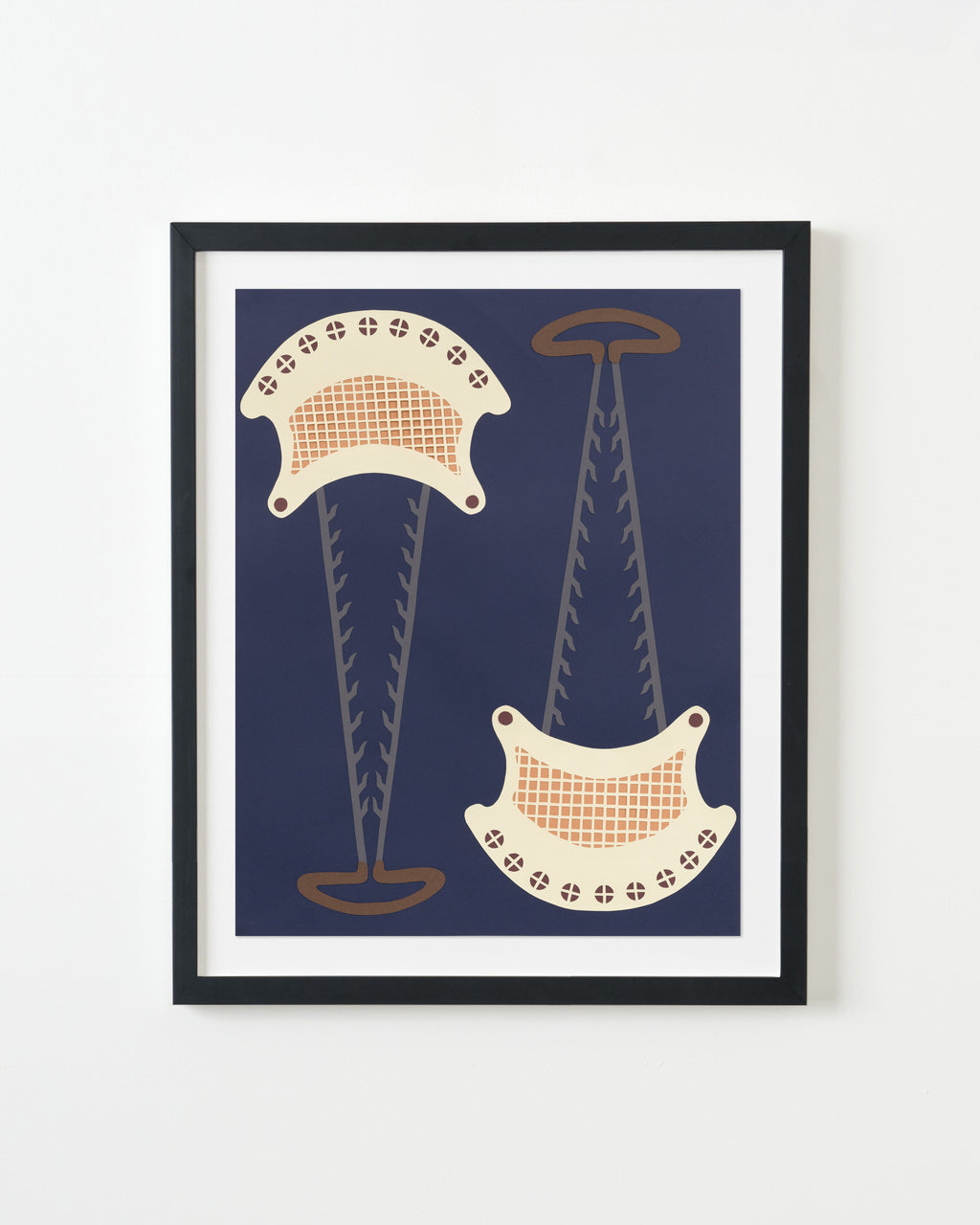 Mixed Media by Natalie Beall titled "Utility Suite (Sieves)" - 4.