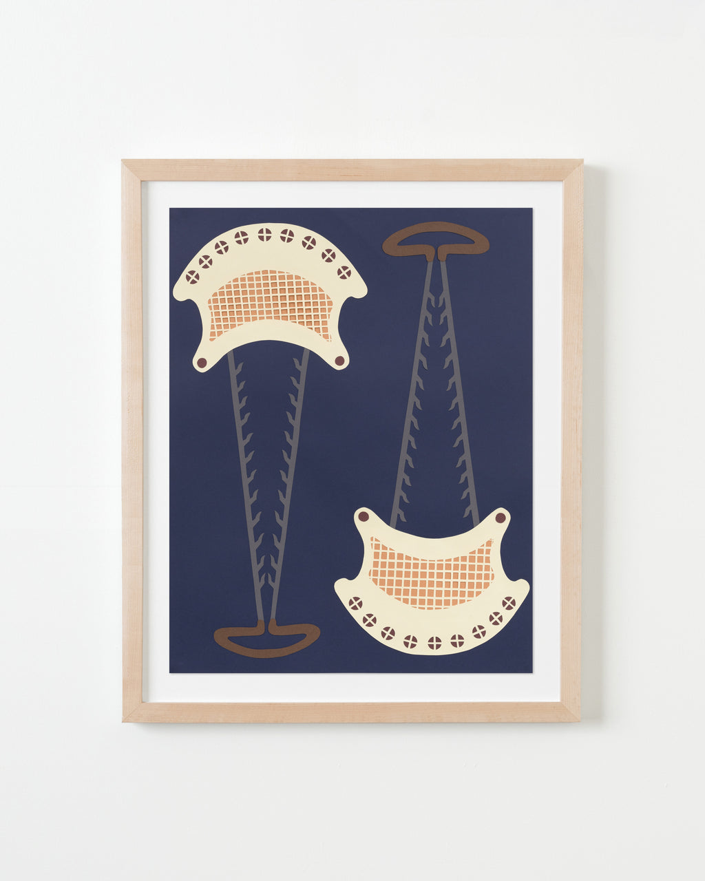 Mixed Media by Natalie Beall titled "Utility Suite (Sieves)" - 3.