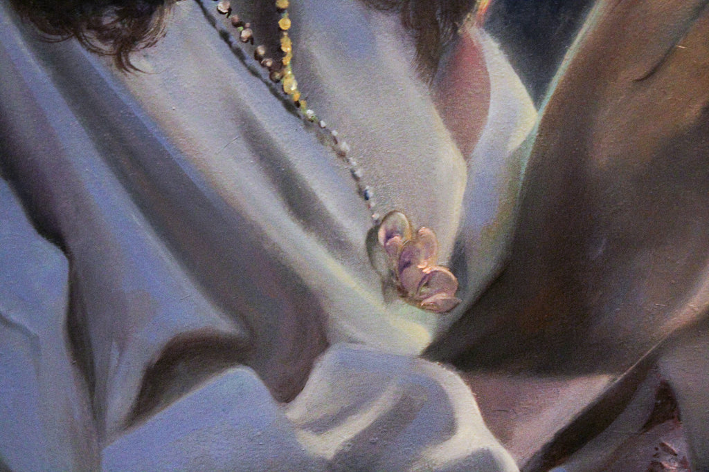 Painting by Nefertiti Jenkins titled "Put to rest" - 3.