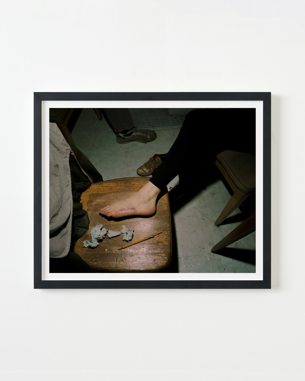 Photography by Nick Meyer titled "Anna's New Tattoo (Live or Die)" - 3.