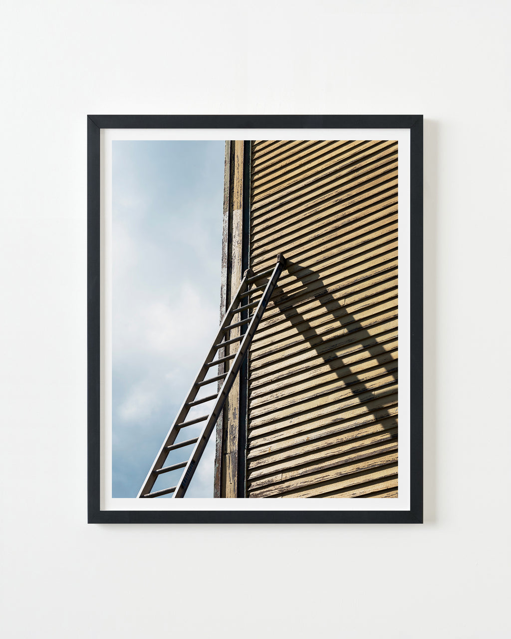 Photography by Nick Meyer titled "Ladder on Building" - 3.