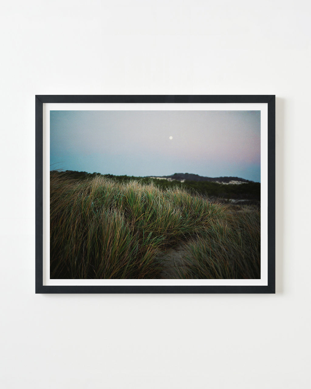 Photography by Nick Meyer titled "Moonrise on the Dunes" - 3.