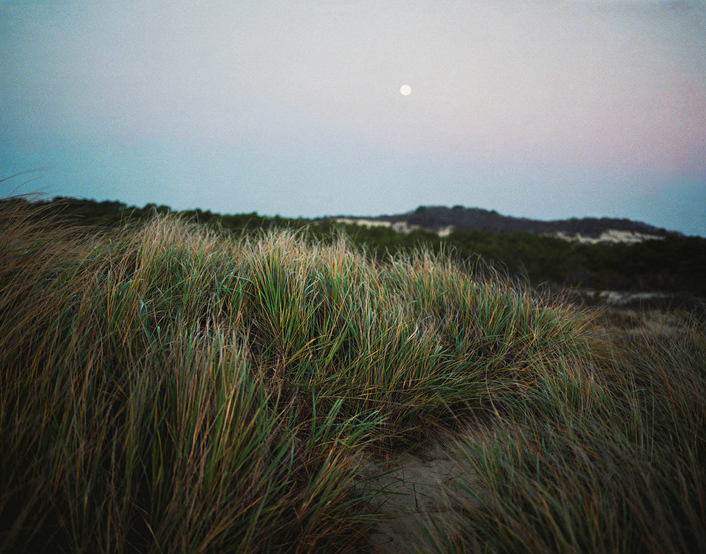 Photography by Nick Meyer titled "Moonrise on the Dunes" - 2.