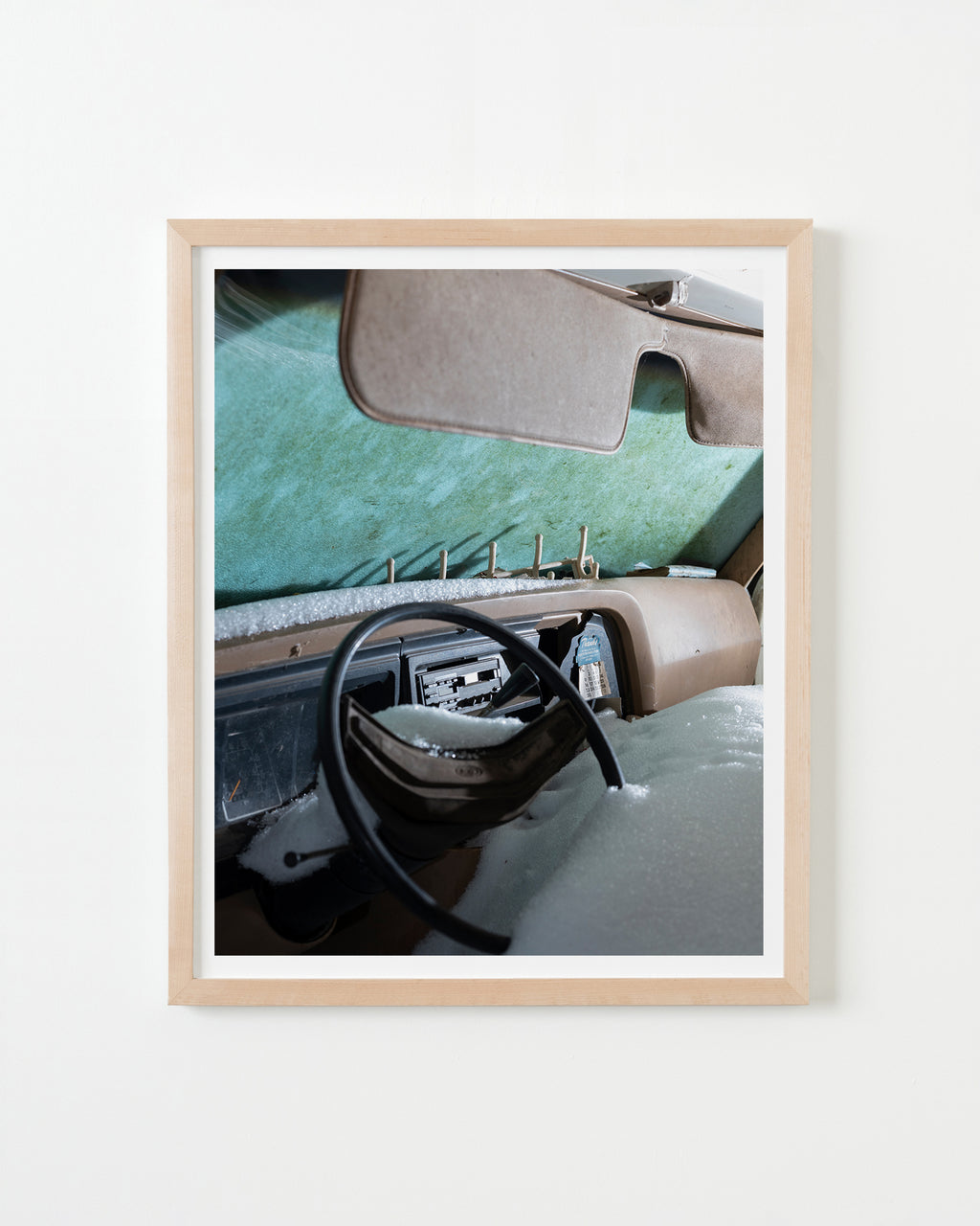 Photography by Nick Meyer titled "Snowed in Truck" - 4.