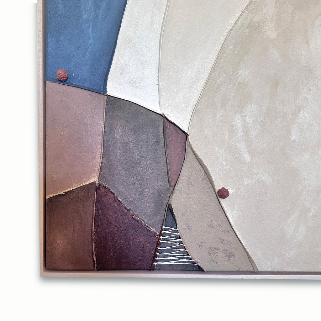 Painting by Nicole Anastas titled "Awakening" - 5.