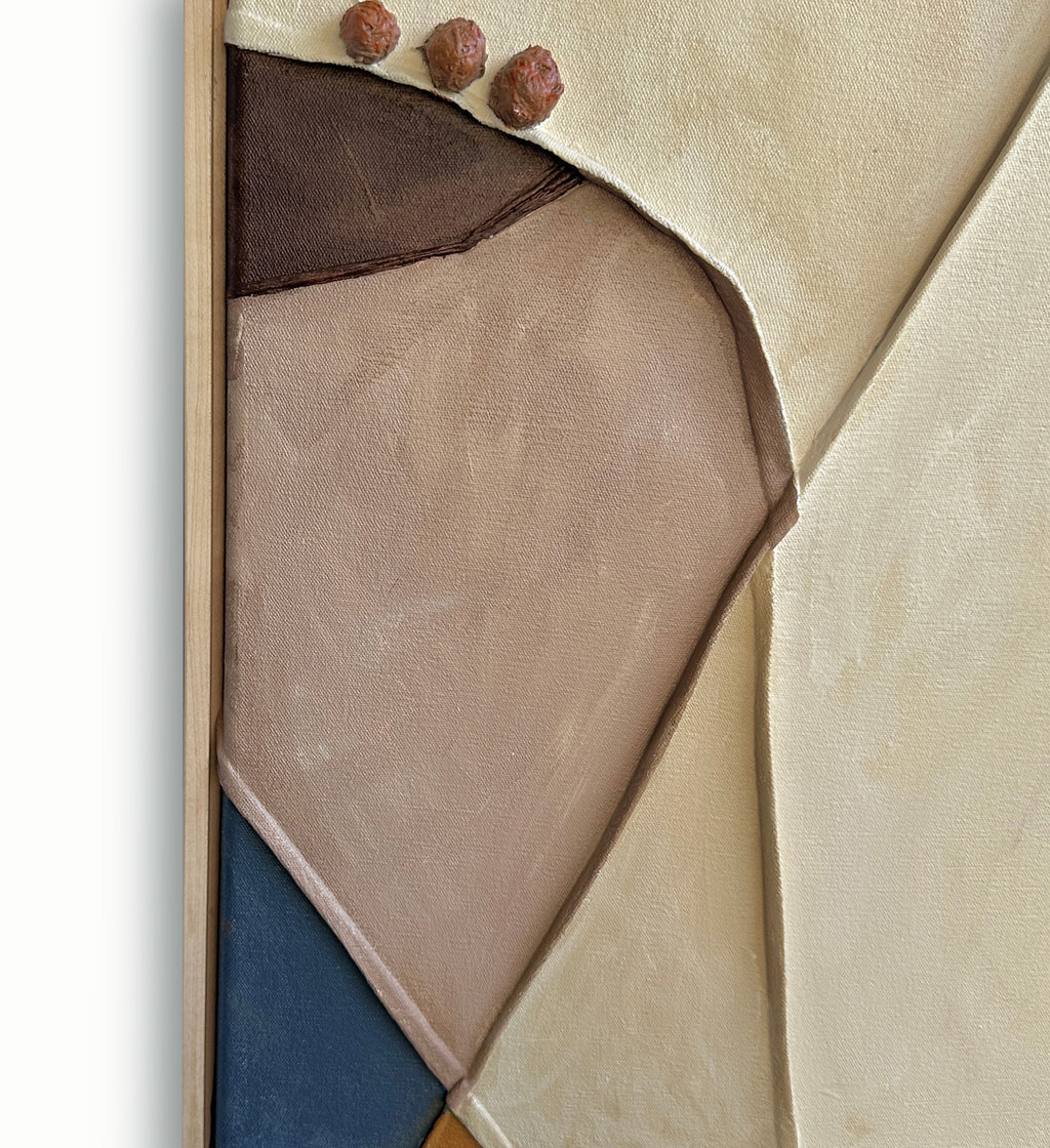 Painting by Nicole Anastas titled "Bloom" - 3.