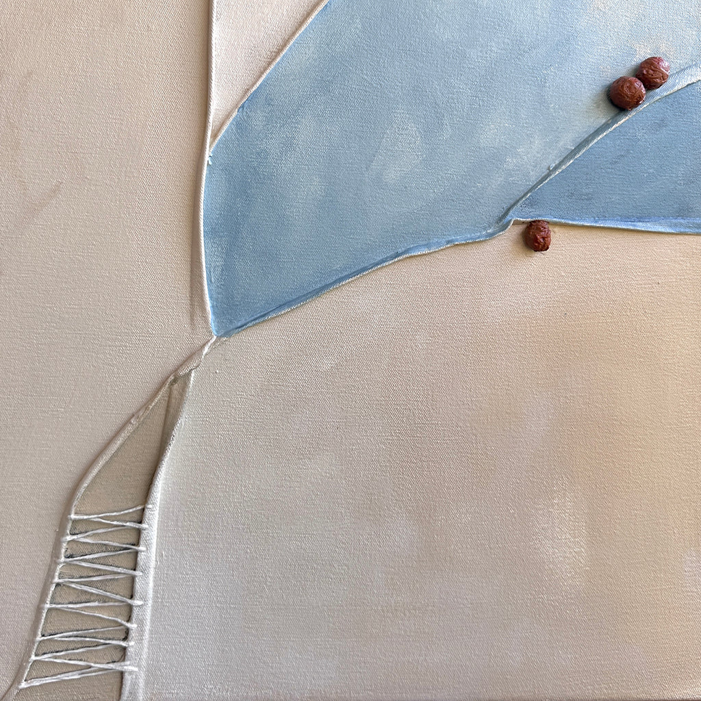 Painting by Nicole Anastas titled "Bloom" - 4.