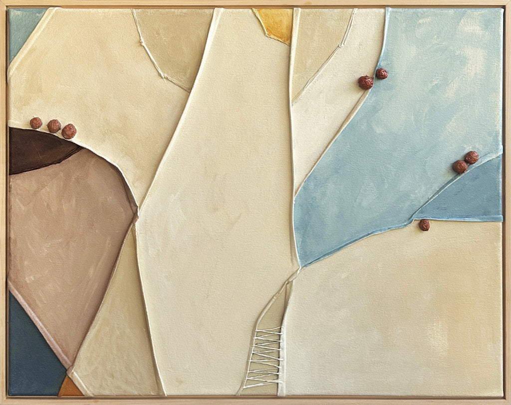 Painting by Nicole Anastas titled "Bloom" - 2.