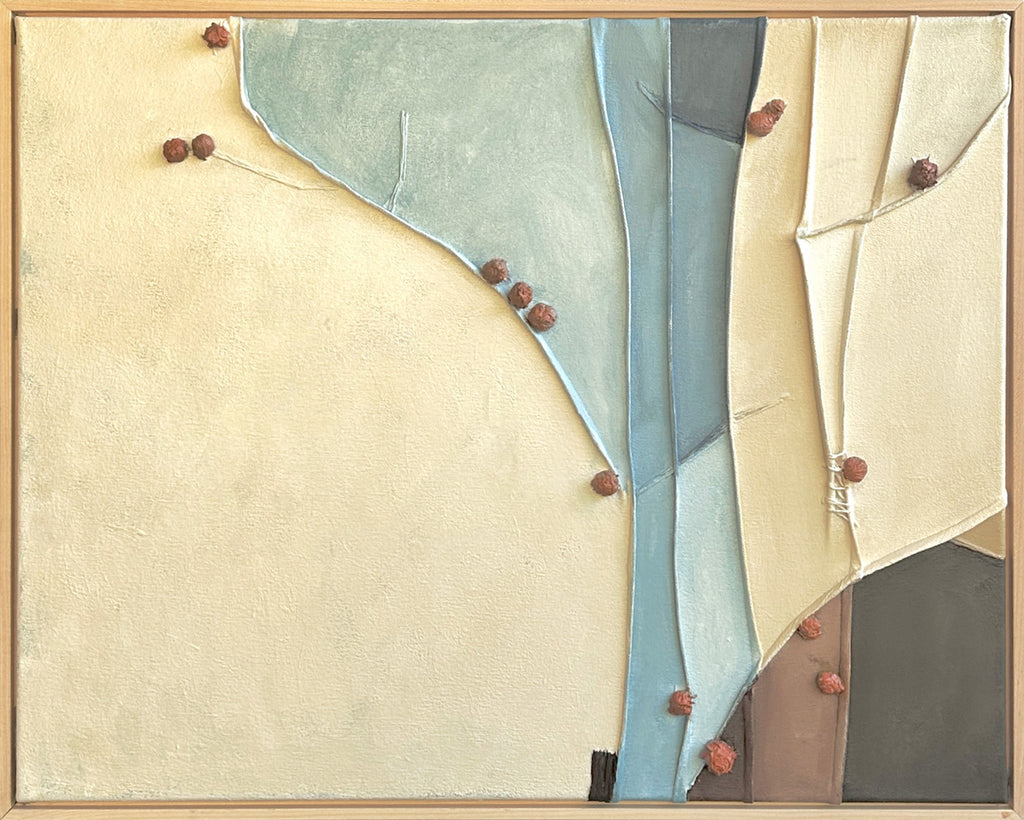 Painting by Nicole Anastas titled "Blossom" - 2.