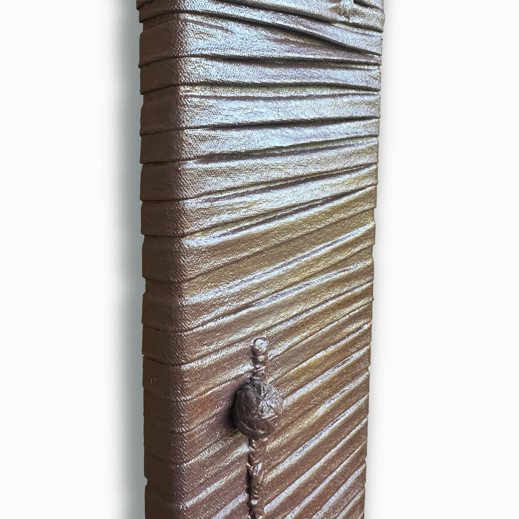 Painting by Nicole Anastas titled "Brun II" - 3.